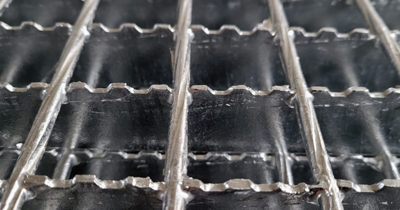 Kraty pomostowe serrated zgrzewane ocynkowane